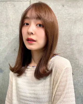 ロング カラー Zina熊本/ 田口 紗羅のヘアスタイル