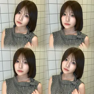 ミディアム カラー ヘアアレンジ 韓国ヘア/ レイヤー/Rumiのヘアスタイル