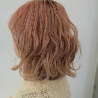 ミディアム カラー パーマ ❇️安達 優心❇️ レイヤー/艶髪特化のヘアスタイル