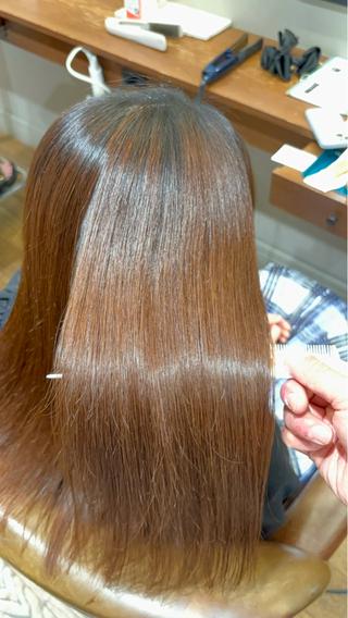セミロング 佐藤 宰 OZ桑野店のヘアスタイル