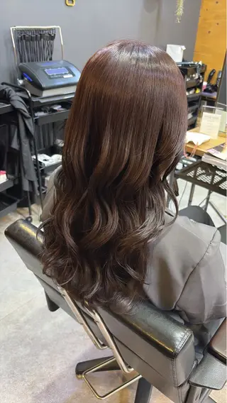 ロング カラー mer.. ゆらのヘアスタイル