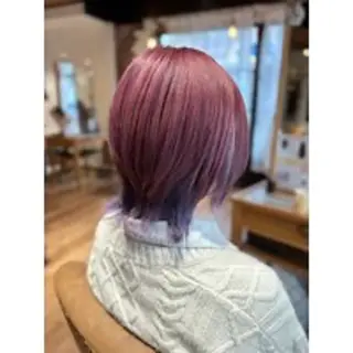 ショート カラー ブリーチ・カットモデ ル募集中🫧高口小春のヘアスタイル