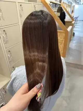 カラー 北川 智海のヘアスタイル