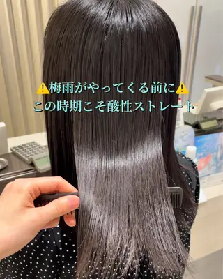 ミディアム パーマ メンズ縮毛矯正 ブリーチカラー/まやのヘアスタイル