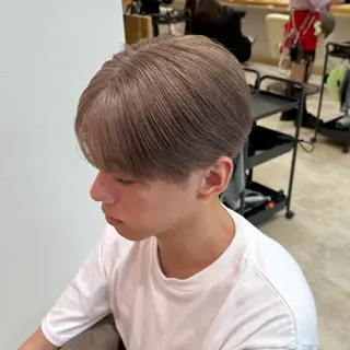 カラー メンズ 柔らかいbeige ¦韓国¦🩰マユ🩰のヘアスタイル