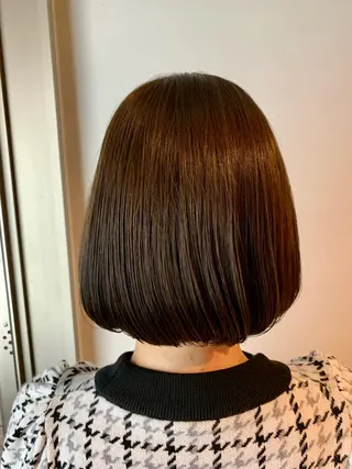ミディアム カラー うしだ かおるのヘアスタイル