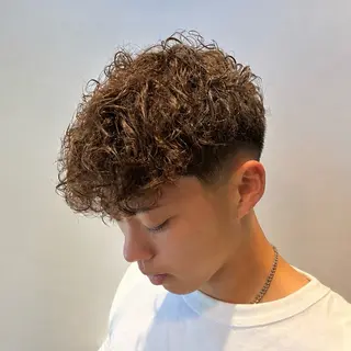 パーマ メンズ 💈理容室/メンズカ ット/フェード/煌のヘアスタイル
