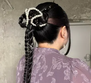 ヘアアレンジ ヘアアレンジ/ カラー❤️miyuuのヘアスタイル