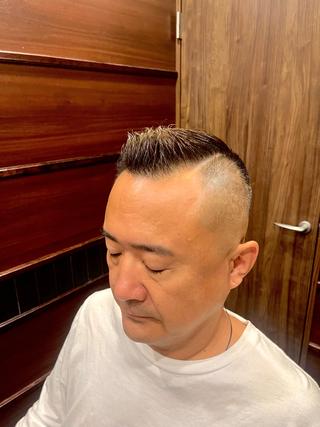 メンズ ヒロ銀座川崎 志田健介のヘアスタイル