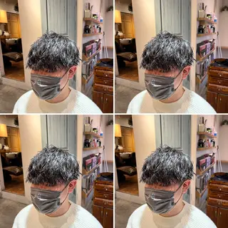 パーマ メンズ メンズパーマ特化 望月謙二郎のヘアスタイル