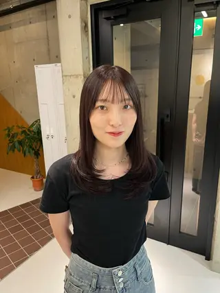 ミディアム 髪質改善/レイヤー/ 🐈Yokotaのヘアスタイル