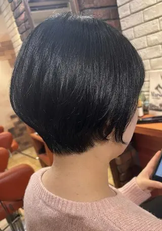 ショート カラー flencia 丸 和博|カットのヘアスタイル