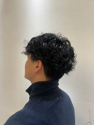 パーマ メンズ 莉奈/似合わせカット カラー/パーマのヘアスタイル