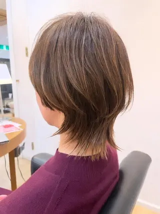 ミディアム カラー 小酒井 智洋のヘアスタイル