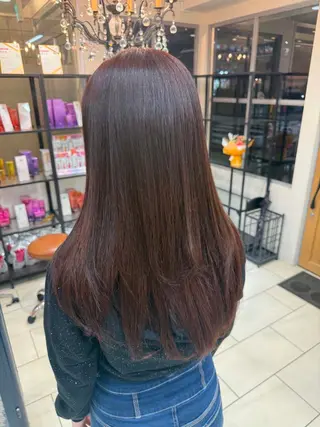 カラー 小林 紗也のヘアスタイル