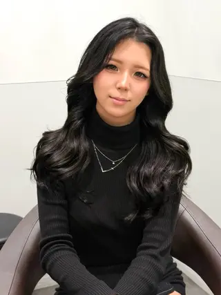 ロング カラー ヘアアレンジ 縮毛矯正🤍 盛れるボブ/ひかりのヘアスタイル