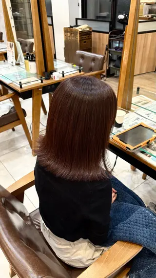 ミディアム カラー 🐈‍⬛なおカラーモ デル様募集中🎀のヘアスタイル