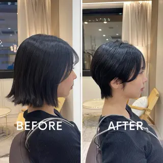 ショート 佐々木陸/ショート特 化/明るい白髪染めのヘアスタイル