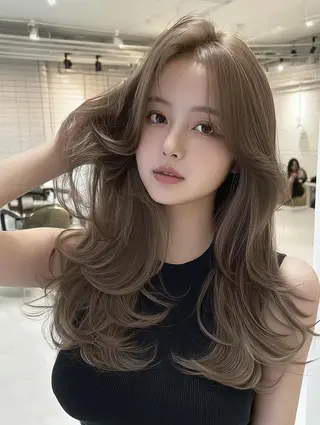 セミロング FOCUS JAPAN2のヘアスタイル