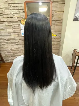 ロング カラー 浅岡 昭汰のヘアスタイル