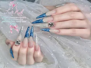 ロング Linanail Nambaのネイルデザイン