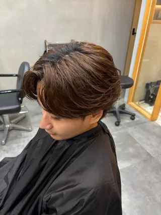 ショート メンズ 鹿児島 TSUBASAのヘアスタイル