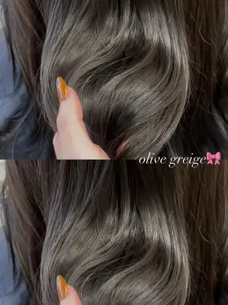ロング Daisy🎀透け感 カラー🎀JUNAのヘアスタイル