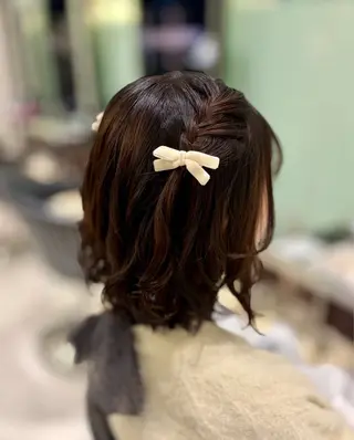 ヘアアレンジ 🌸銀座No.1パー マ🌸いでいあやのヘアスタイル