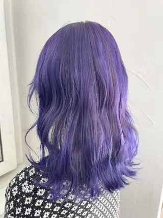 ミディアム 青木 優歩のヘアスタイル