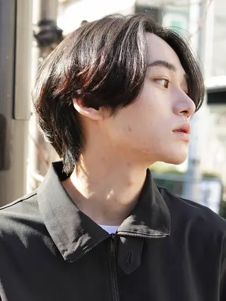 メンズ 曲がる縮毛矯正 /山本千太のヘアスタイル