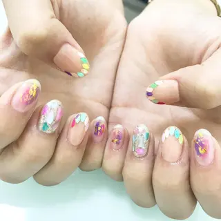 ネイル 板垣 綾乃のネイルデザイン