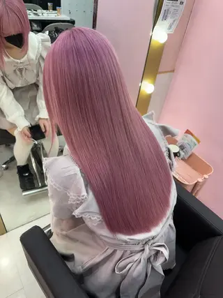 ロング カラー 🦋色落ちまで綺麗に 🦋KOKIのヘアスタイル