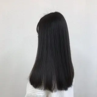 ロング もりたみかこ 美容師お休み中のヘアスタイル