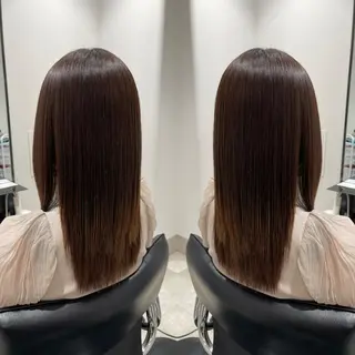 セミロング カラー パーマ ヘアアレンジ メンズ キッズ ネイル マツエク・マツパ アイブロウ ✅髪質改善/縮毛矯正 /ヤマモト トキオ✅のヘアスタイル