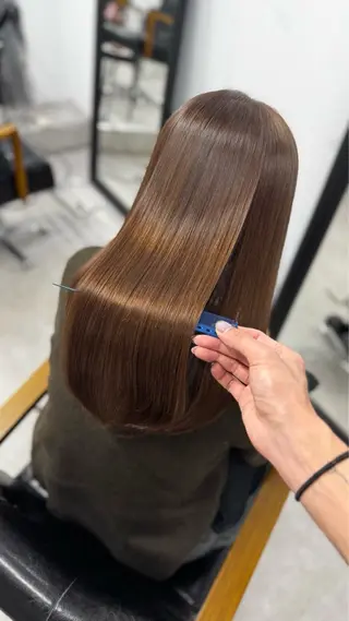 セミロング 奥村 和也のヘアスタイル