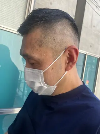 ショート カラー パーマ ヘアアレンジ メンズ キッズ ネイル マツエク・マツパ アイブロウ 久木原 ゆりのヘアスタイル