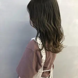 ミディアム カラー SANC hair salonのヘアスタイル