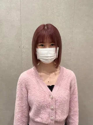 ミディアム minatsu 東京の技術を京都でのヘアスタイル