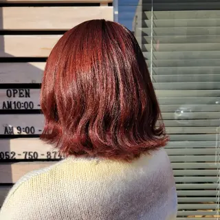 カラー な ほのヘアスタイル