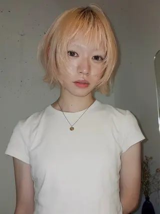 ショート SITY. NENE /カラーモデルのヘアスタイル