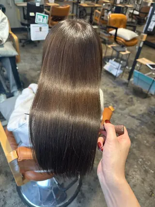 ミディアム 金 春江のヘアスタイル