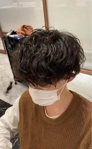 パーマ メンズ 瀧野 翔吾【メンズ特化】のヘアスタイル