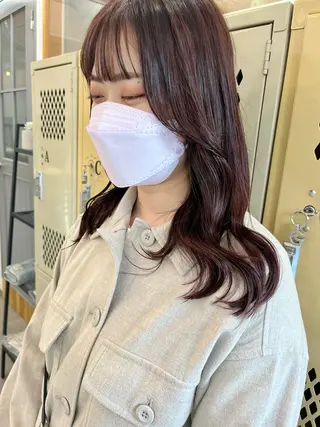 セミロング カラー 🌼sunc HINAMI🌼のヘアスタイル