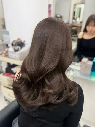 カラー 🍒ベージュ/ピンク ベージュ🍒なつきのヘアスタイル