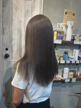 ロング カラー ヘアアレンジ 中村 彩乃のヘアスタイル