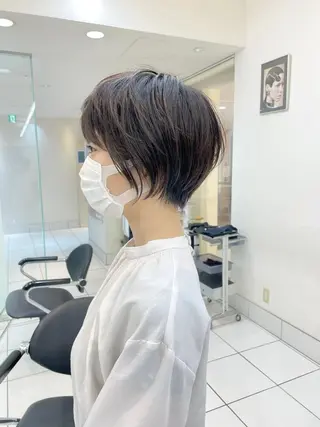 ショート 牧野美波💎ショート ヘア/カット/天神のヘアスタイル