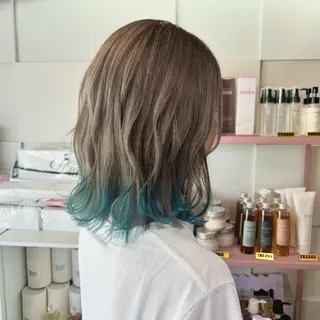 ミディアム garden HAIR 優月のヘアスタイル