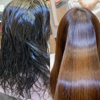 ロング ☘️大人女性の艶髪 縮毛矯正☘️広田 諒のヘアスタイル