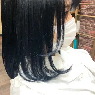 ミディアム カラー ヘアアレンジ 清楚/韓国 風/レイヤー/拓朗のヘアスタイル
