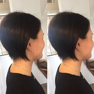ショート 川上 恵里香のヘアスタイル